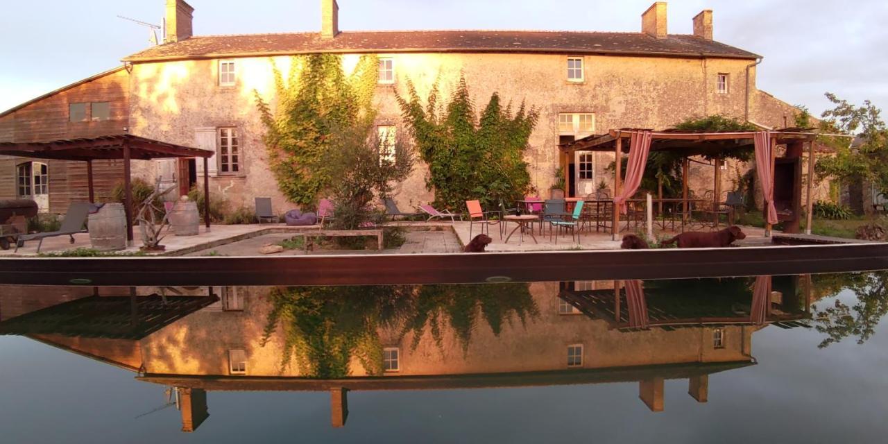 Bed and Breakfast Le Manoir De Gatines Tigne Экстерьер фото